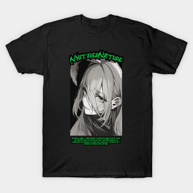 Mother Nature Anime Girl T-Shirt by DeathAnarchy